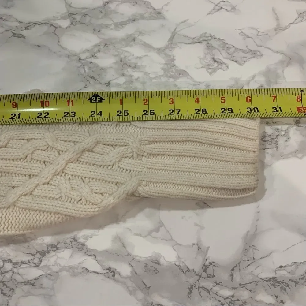 Cable-knit Wool-blend Sweater